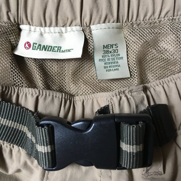 GANDER MOUNTAIN Convertible Zip Off Cargo Pants 38 - Picture 2 of 7